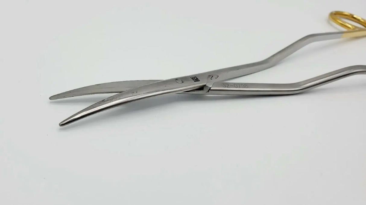 Genzyme 32-0798 Bayonet Surgical Scissors 9" Genzyme