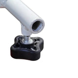 Hausted Patient Stretcher Head Section Frame w/ Adjustable Pads 29X21X7 Hausted