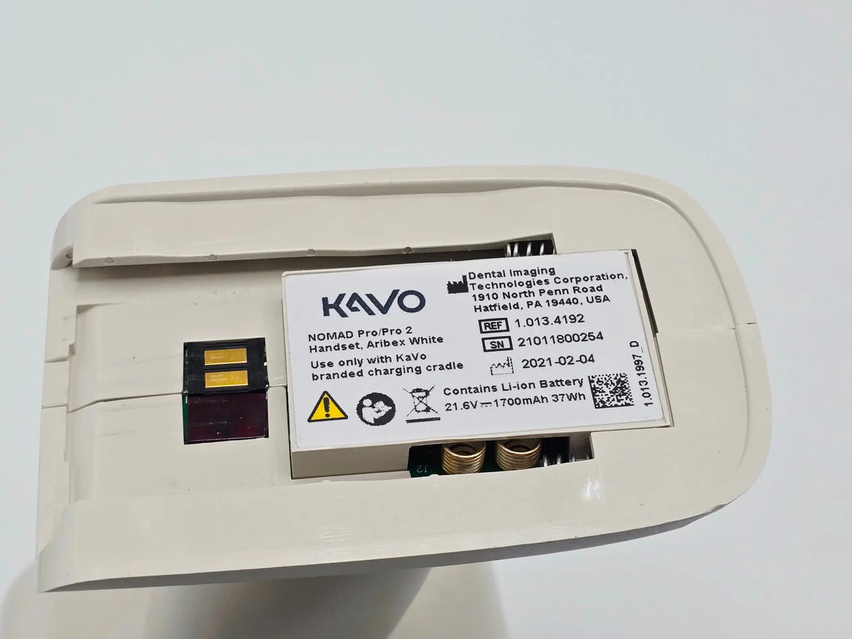 KaVo NOMAD Pro Handheld Dental X-Ray Imaging Unit with 2 Batteries & Aribex Charger 1/EA - Pre-Owned Kavo Nomad