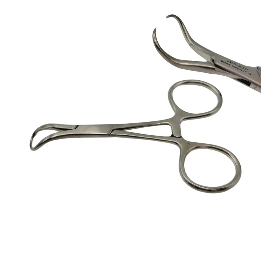 Jarit 111-100 Backhaus Towel Forceps Satin Finish 3-1/2" Jarit