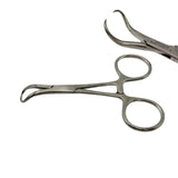 Jarit 111-100 Backhaus Towel Forceps Satin Finish 3-1/2" Jarit