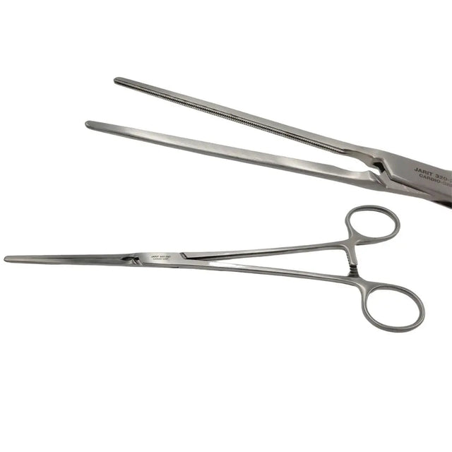 Jarit 320-240 Cardio-Grip Glover Coarctation Clamp, Straight, 10-1/8" Jarit
