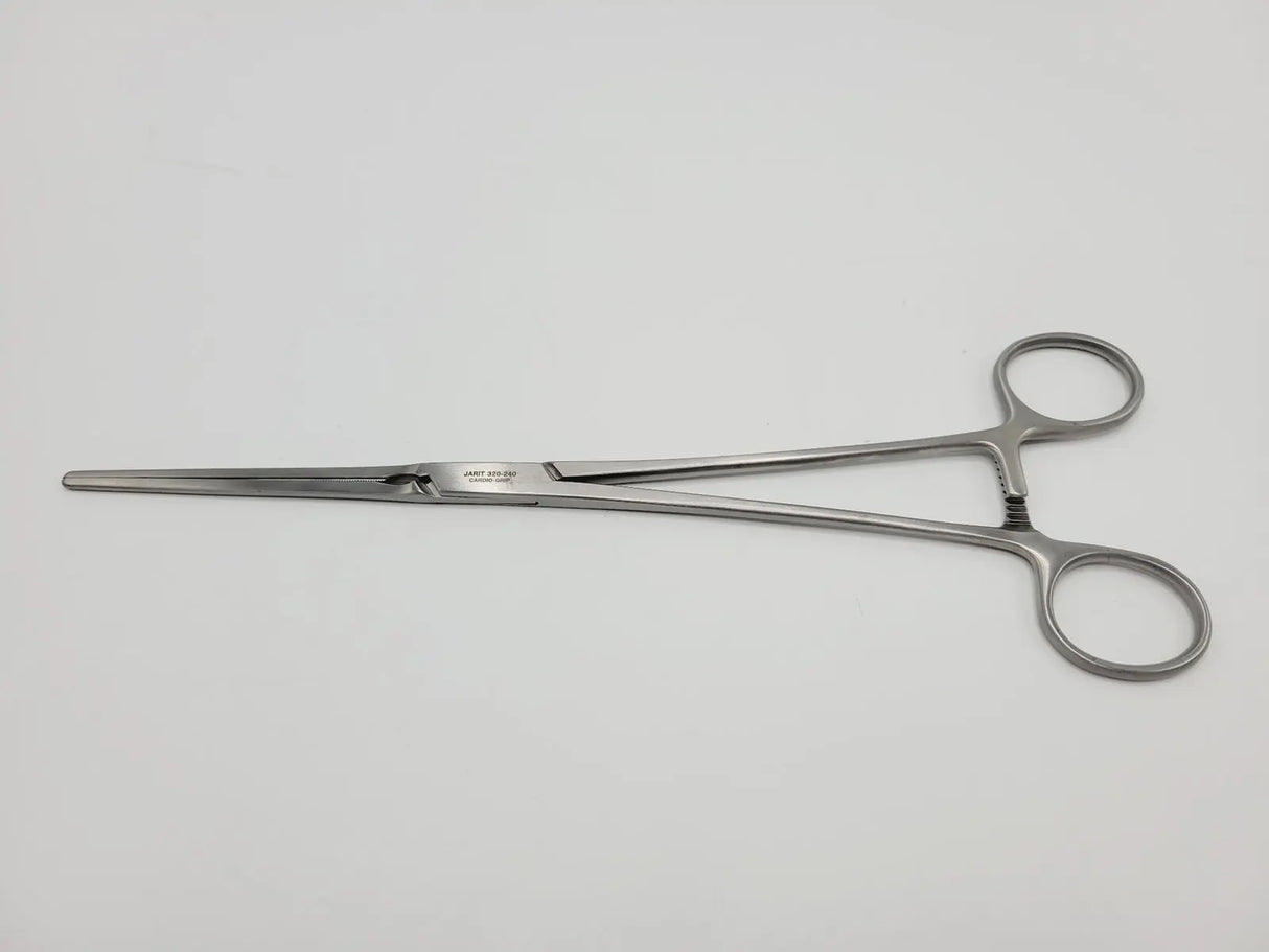Jarit 320-240 Cardio-Grip Glover Coarctation Clamp, Straight, 10-1/8" Jarit