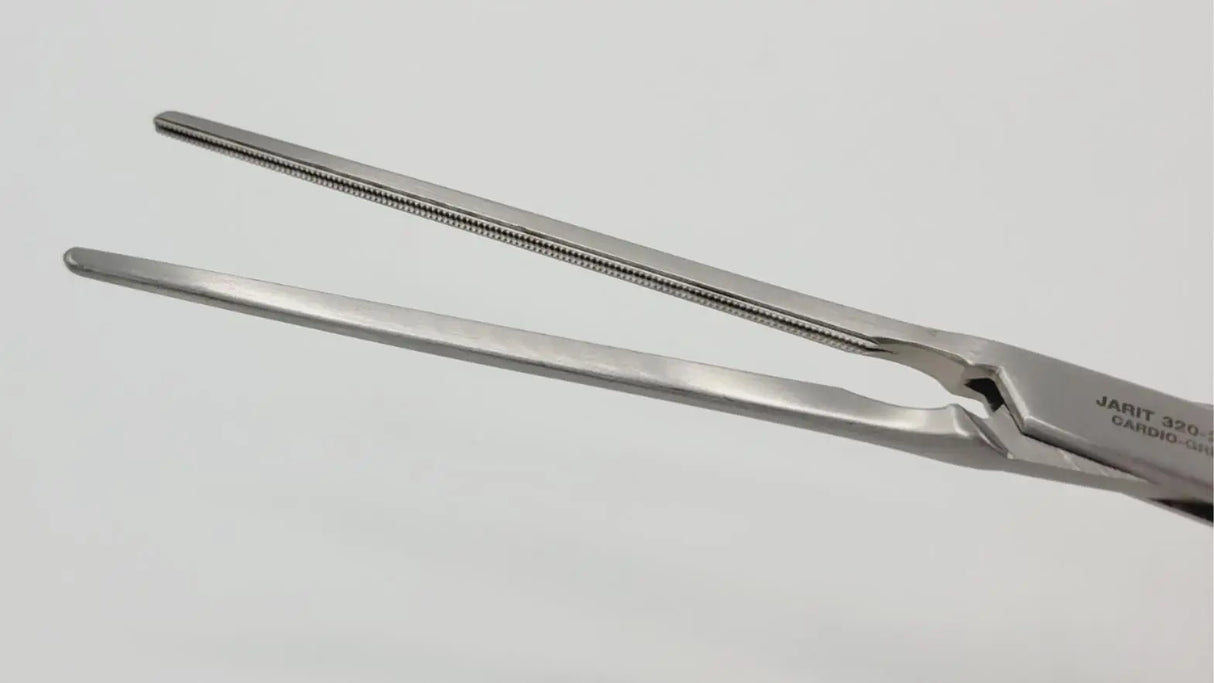 Jarit 320-240 Cardio-Grip Glover Coarctation Clamp, Straight, 10-1/8" Jarit