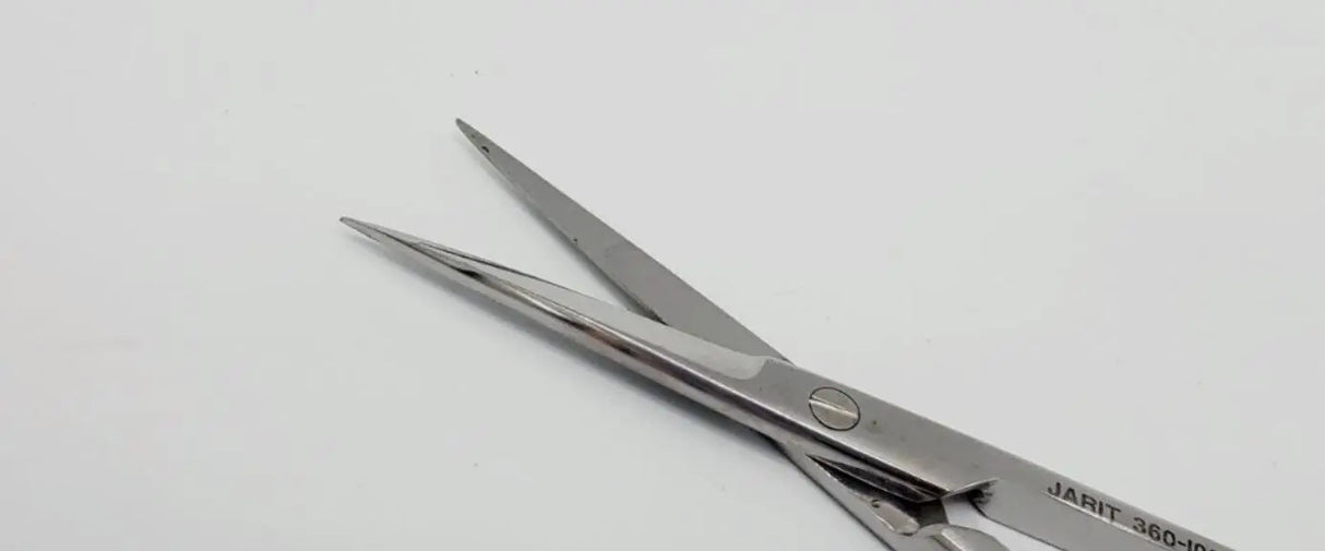Jarit 360-100 Iris Scissors S/S Straight Ophthalmology  4-1/2" Jarit