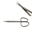 Jarit 360-143 Stevens Tenotomy Scissor Flat Shanks Blunt/Blunt Curved 3-3/4" Jarit