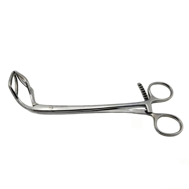 Jarit 500-270 Sommers Uterine Elevating Forceps Serrated Curved Jaws 9" Jarit