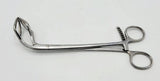 Jarit 500-270 Sommers Uterine Elevating Forceps Serrated Curved Jaws 9" Jarit