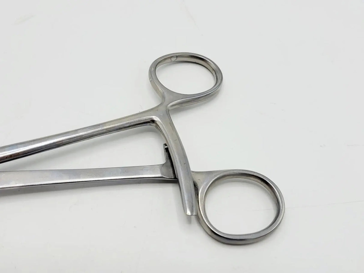 Jarit 500-270 Sommers Uterine Elevating Forceps Serrated Curved Jaws 9" Jarit