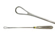 Jarit 500-316 Thomas Uterine Curette Malleable Size 6 Blunt 11-3/8" Jarit
