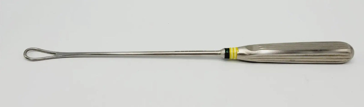 Jarit 500-316 Thomas Uterine Curette Malleable Size 6 Blunt 11-3/8" Jarit