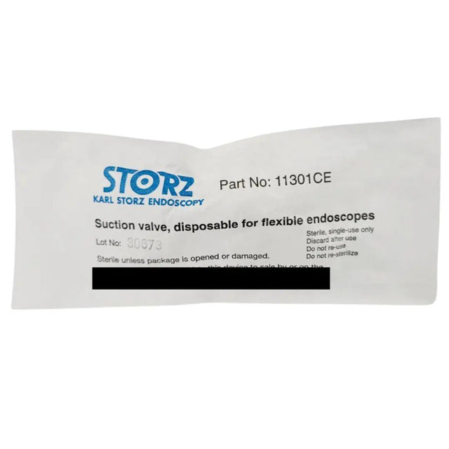 Karl Storz 11301CE Suction Valve Disposable for Flexible Endoscopes New Karl Storz