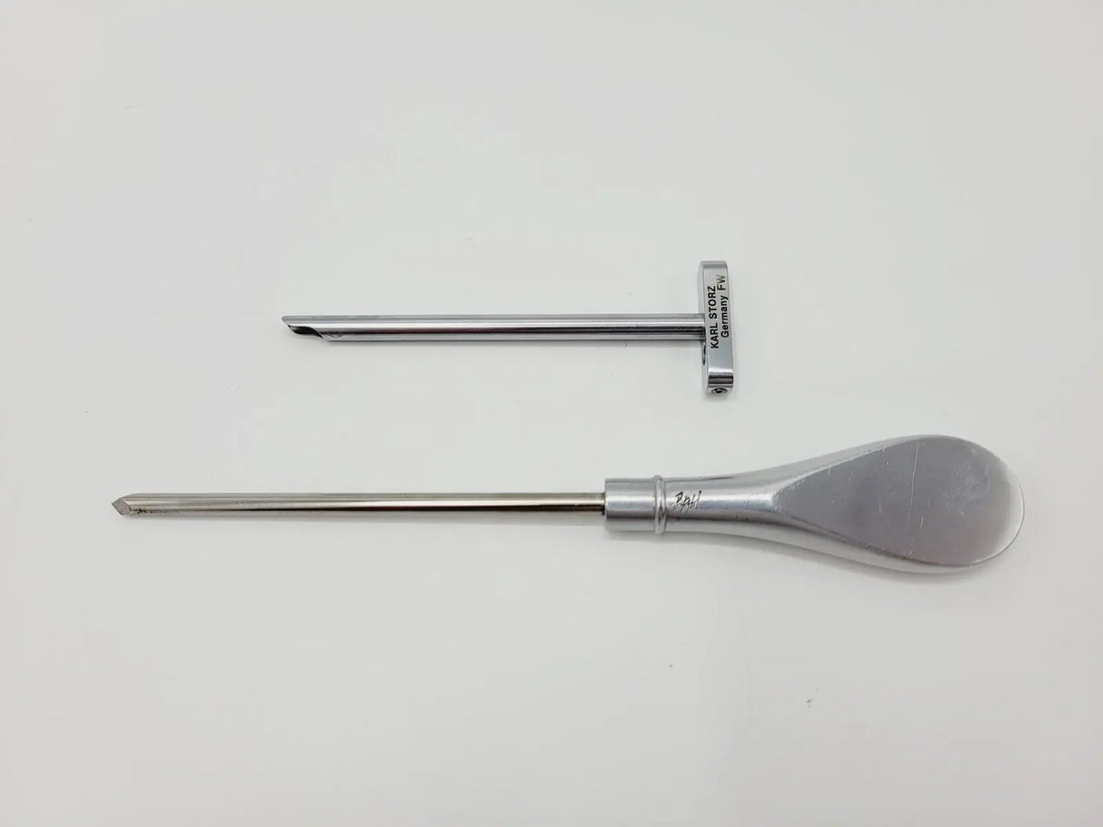 Karl Storz 723005-A Trocar & Cannula w/ Fenestrated Beak 6-1/2" Storz