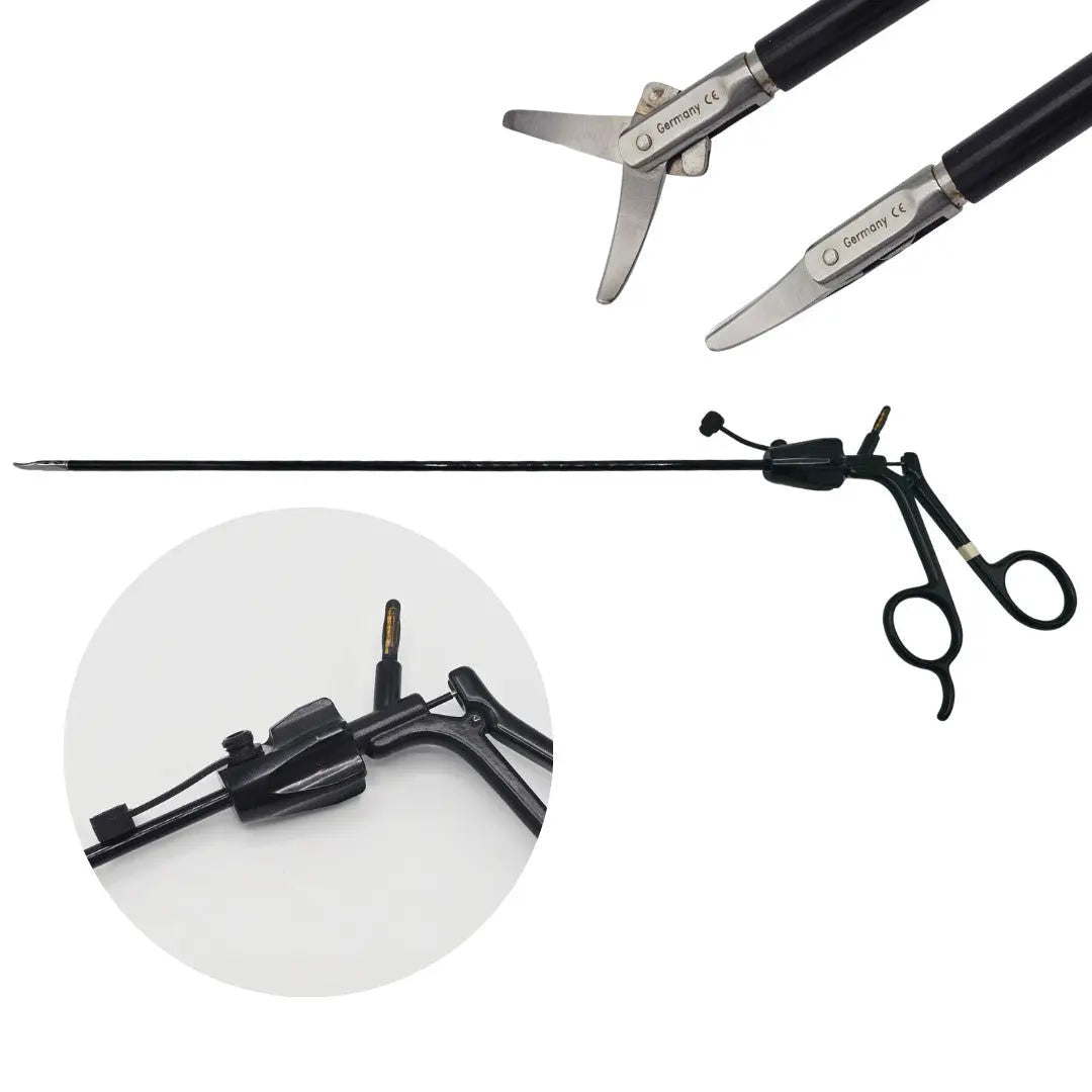 Laparoscopic Bipolar Grasping Forceps 5mm Rotating Handle Unbranded