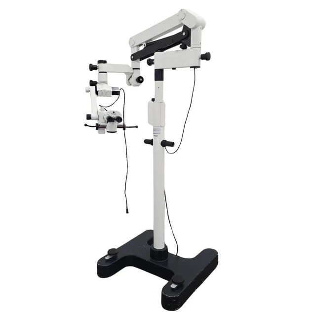 Leica Wild Heerbrugg M655 Ophthalmic Surgical Microscope Floor Stand