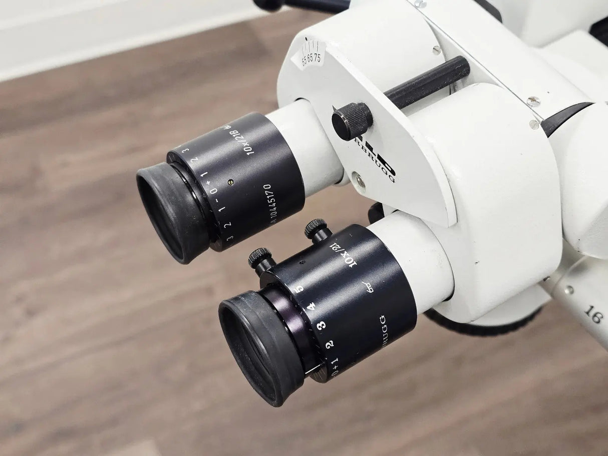 Leica Wild Heerbrugg M655 Ophthalmic Surgical Microscope Floor Stand Leica