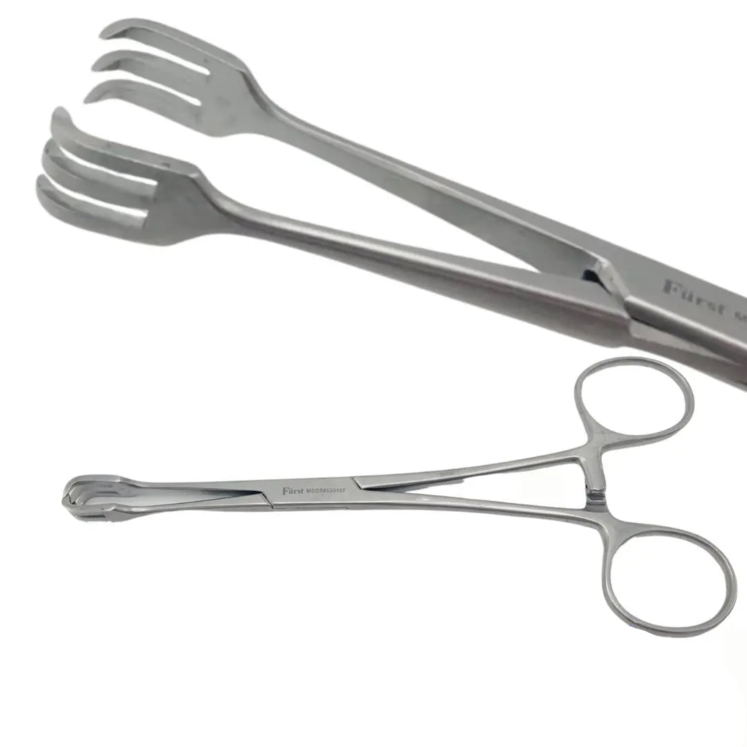 Medline Furst MDS5452015F Lahey Goiter Vulsellum Forceps 6-1/4" Furst