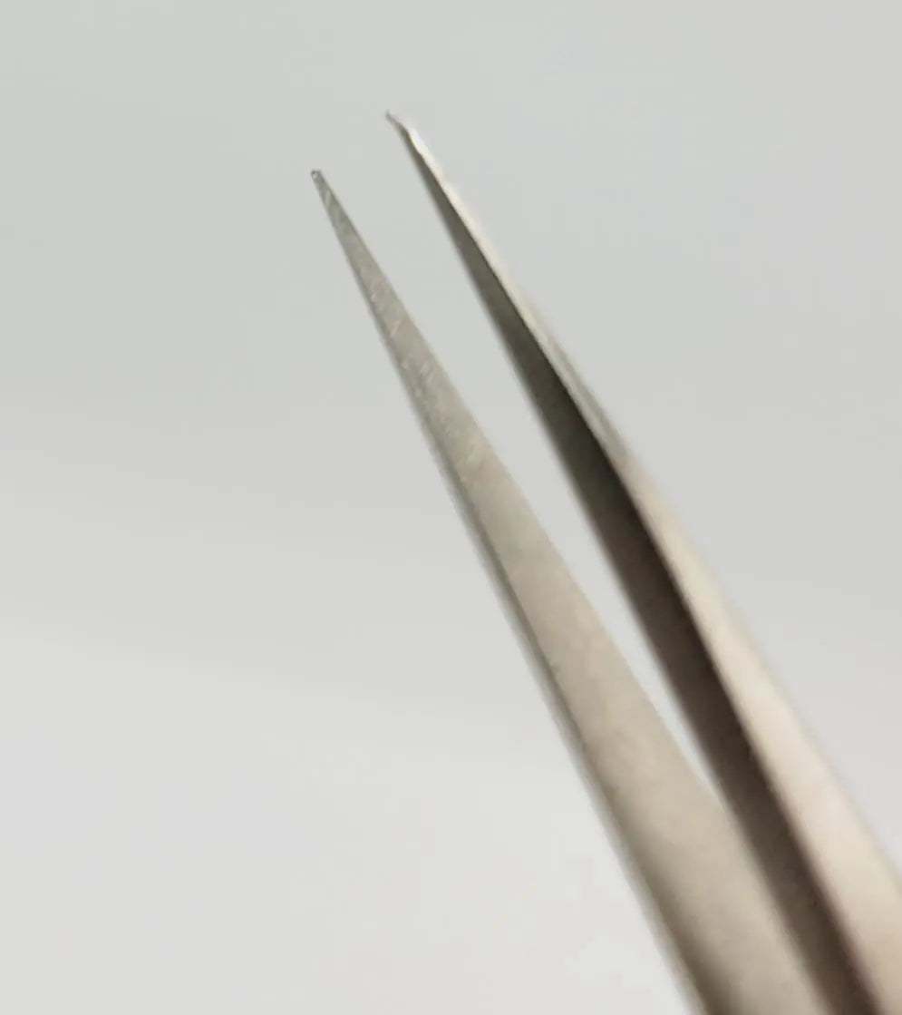 Miltex 17-301 Jewelers Style Forceps Straight Fine Jaw 4-3/4" Miltex
