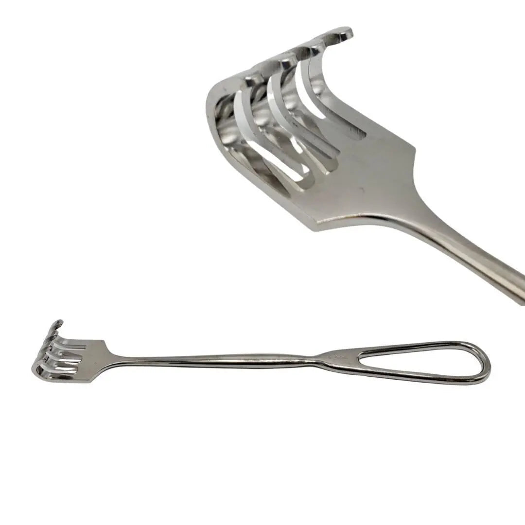 Miltex Volkmann Blunt Retractor 4 Prong Rake 8-3/4" Stainless Steel Miltex