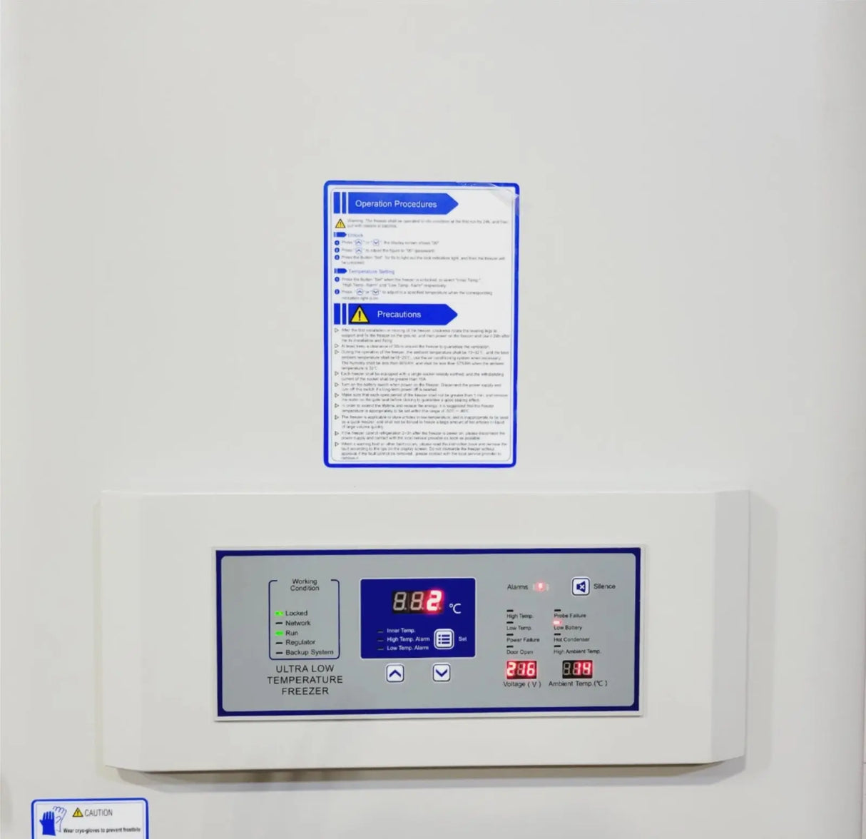Nuaire NU-99338J Ultra Low-Temperature ULT Freezer -86°C-40°C 12 cu Nuaire