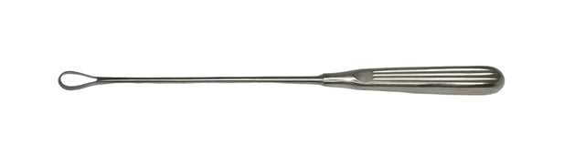 OBGYN 9mm Size 4 Thomas Uterine Sharp Wide Loop Curette 11" Unbranded