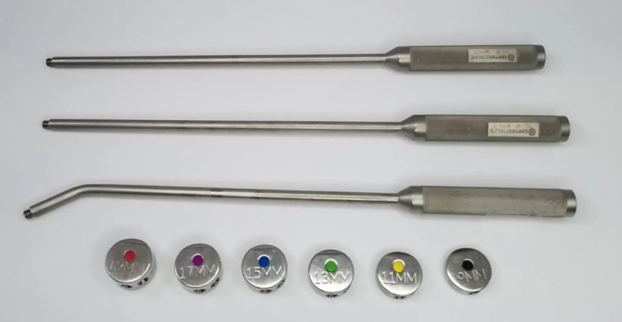 Osteotech Orthopedic Straight & Angled Trial Handles with Trial Tips Osteotech