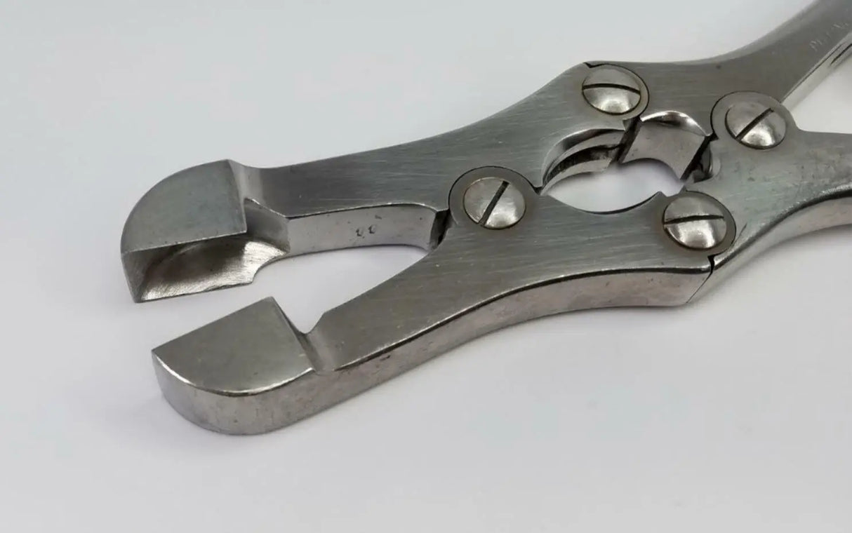 Pilling 34-2105 Orthopedic 17mm Double Action Straight Sauerbruch Rongeur 12" Pilling