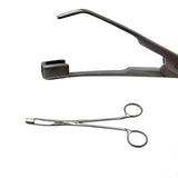 Pilling 35-3040 Satinsky Clamp 1-1/4" DeBakey Jaw  7-1/2" Excellent Condition Pilling
