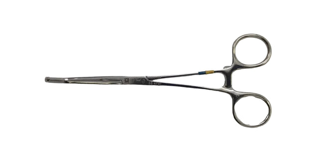 Pilling 35-4750 Surgical 2.8mm Beck Angled Jaws Miniature Pediatric Clamp 7" Pilling