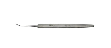 pilling Gills Welsh Capsule Polishing Curette 2mm Cup 8mm from Bend Angled 5" Pilling