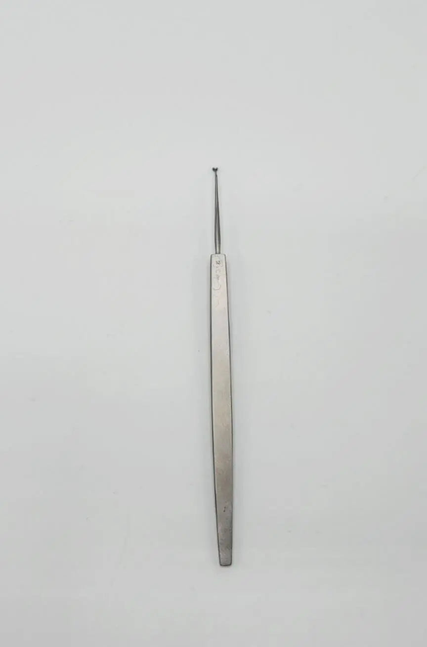 pilling Gills Welsh Capsule Polishing Curette 2mm Cup 8mm from Bend Angled 5" Pilling