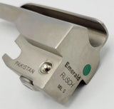 Rusch 4450050 Emerald Fiber Optic Miller Laryngoscope Blade, Premature, Size 0 Rusch