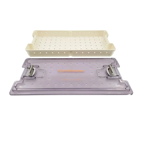 Smith & Nephew 7205683 Endoscopy Sterilization Case w/ Lid 21" x 9-3/4" x 2-3/4" Smith & Nephew