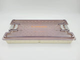 Smith & Nephew 7205683 Endoscopy Sterilization Case w/ Lid 21" x 9-3/4" x 2-3/4" Smith & Nephew