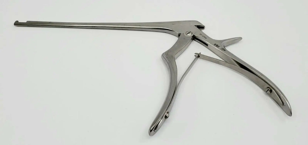 SSI 57-0703 Kerrison Rongeur Orthopedic Ultra 3mm 90° Up One Piece 10-1/4" SSI