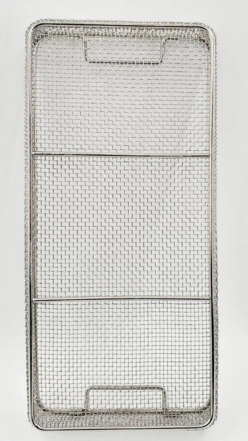 Stainless Steel Wire Instrument Sterilization Baskets  21"x 10"x 2-7/8" Unbranded/Generic