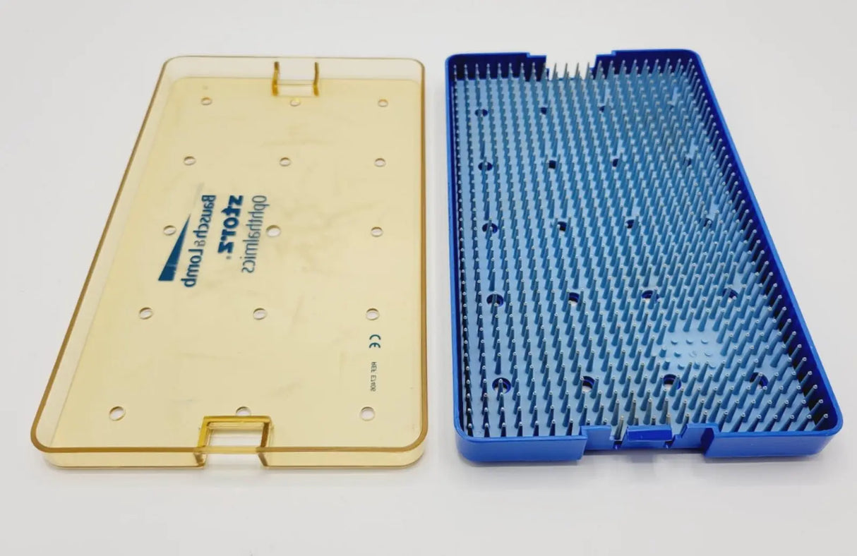 Storz E7406 Microsurgical Instrument Sterilization Tray 10" x 6" x 1" Karl Storz