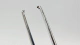 Tweezers 1 x 2 Teeth Straight 5-1/2" Stainless Steel Lot of 5 Unbranded
