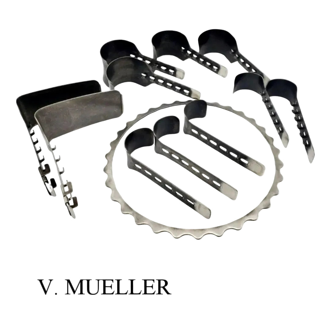 V. Mueller Turner Warwick Retractor 12-Piece Surgical Instrument Set V. Mueller