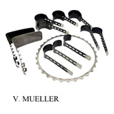 V. Mueller Turner Warwick Retractor 12-Piece Surgical Instrument Set V. Mueller