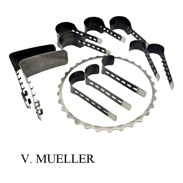 V. Mueller Turner Warwick Retractor 12-Piece Surgical Instrument Set V. Mueller