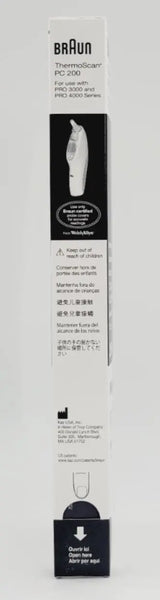 Welch Allyn Braun Thermoscan Probe Covers PRO 3000 & Pro 4000 Series Box of 200 Welch Allyn