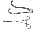 W. Lorenz 34-8791 1 x 2 Teeth Cooley Aorta Clamp 6-1/2" W. Lorenz