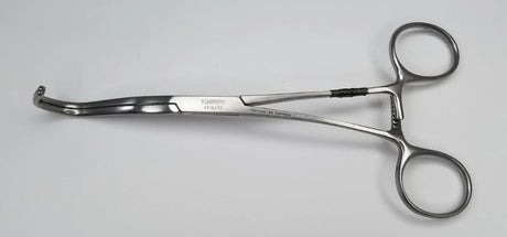 W. Lorenz 34-8791 1 x 2 Teeth Cooley Aorta Clamp 6-1/2" W. Lorenz