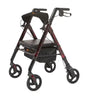 Regal - Bariatric Aluminum 4 Wheel Rollator with Universal Height Adjustment up to 450 lbs. (In store pick up) Rhythm