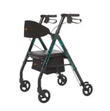 Royal Universal - Aluminum 4 Wheel Rollator with Universal Height Adjustment up to 300 lbs. (In store pick up) Rhythm