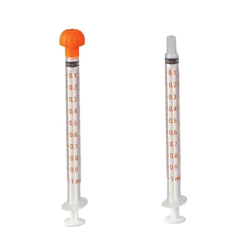 Avanos Medical NM-S1EO 1ml Oral Syringe Orange Sterile Case of 200 Avanos