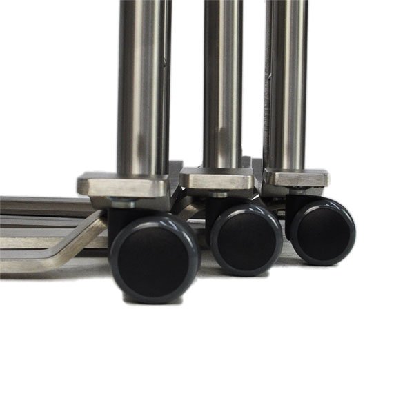 Midcentral Medical MCM-750/751/752 Stainless Steel Foot Controlled Mayo Stand Midcentral Medical