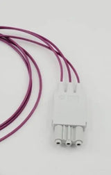 Philips M1624A Unshielded 3 Lead Mini Clip AAMI 0.7m Lead Set Grabber Primis Medical