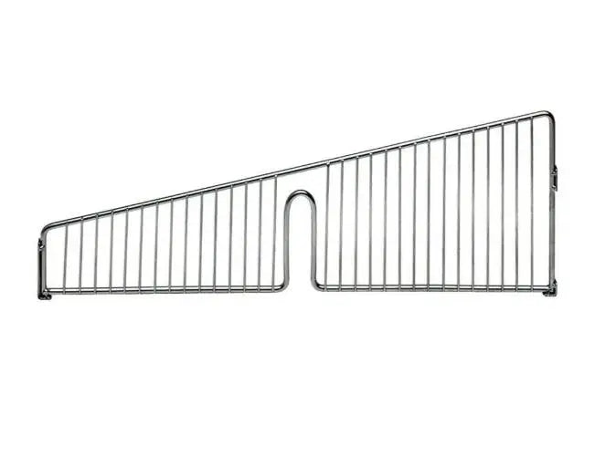 Quantum Storage Systems 1606DHB Wire Basket Divider Chrome Finish 16" x 6" 4/BX Quantum Storage Systems